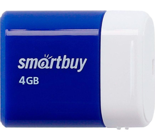 SMARTBUY (SB4GBLara-B) UFD 2.0 004GB LARA Blue