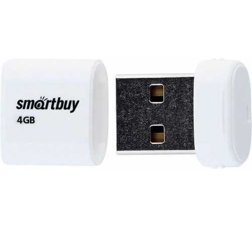 SMARTBUY (SB4GBLara-W) UFD 2.0 004GB LARA White