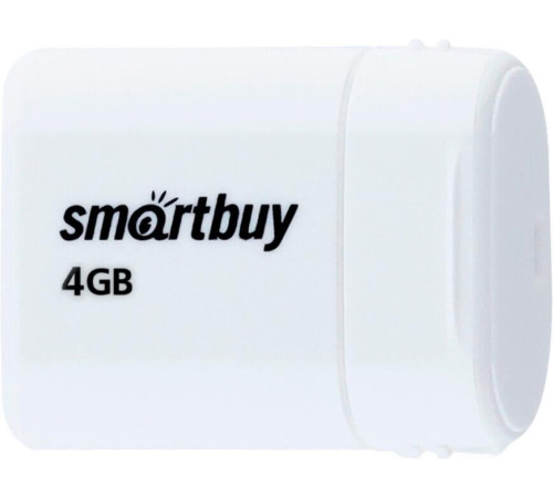 SMARTBUY (SB4GBLara-W) UFD 2.0 004GB LARA White