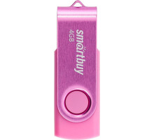 SMARTBUY (SB004GB2TWP) UFD 2.0 004GB Twist Pink