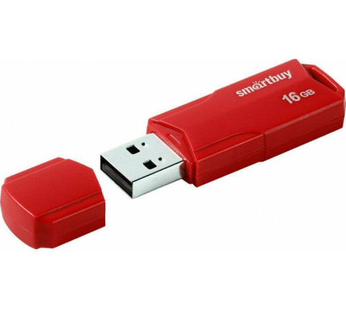 SMARTBUY (SB16GBCLU-R) UFD 2.0 016GB CLUE Red