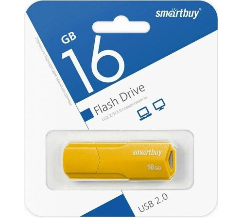 SMARTBUY (SB16GBCLU-Y) UFD 2.0 016GB CLUE Yellow