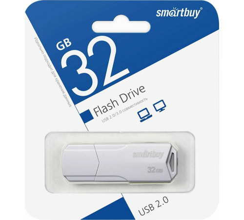 SMARTBUY (SB32GBCLU-W) UFD 2.0 032GB CLUE White