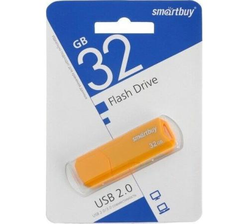SMARTBUY (SB32GBCLU-Y) UFD 2.0 032GB CLUE Yellow