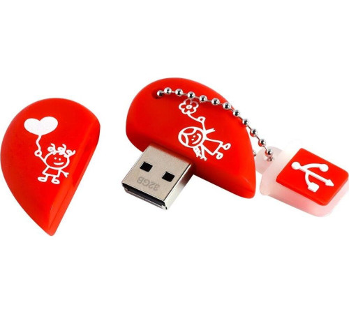 SMARTBUY (SB32GBHeart) UFD 2.0 032GB Wild series Сер