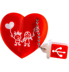 SMARTBUY (SB32GBHeart) UFD 2.0 032GB Wild series Сер