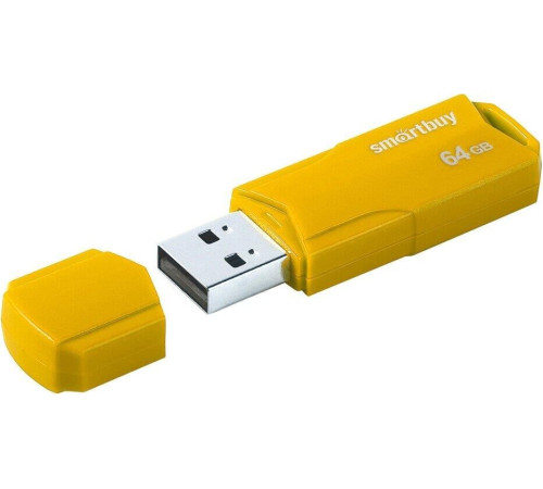 SMARTBUY (SB64GBCLU-Y) UFD 2.0 064GB CLUE Yellow (