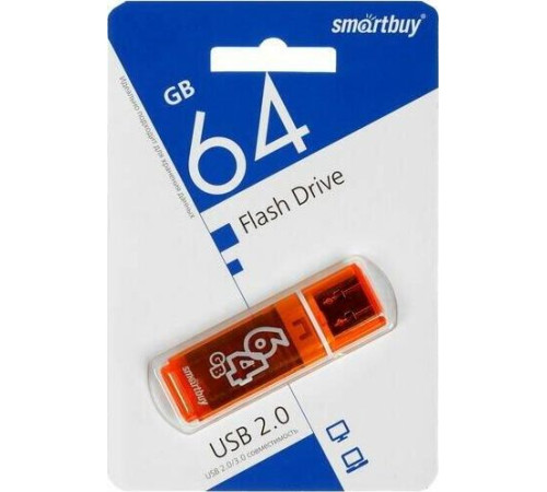 SMARTBUY (SB64GBGS-Or) UFD 2.0 064GB Glossy series O
