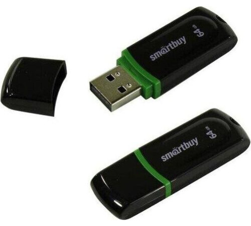 SMARTBUY (SB64GBPN-K) UFD 2.0 064GB Paean Black