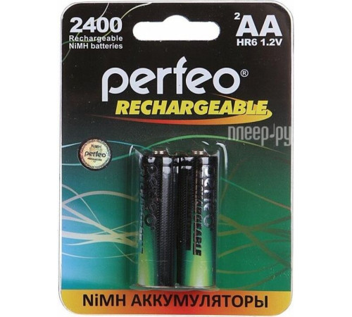 PERFEO (PF_C3010) AA2400MAH/2BL Аккумулятор Пластик