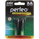 PERFEO (PF_C3010) AA2400MAH/2BL Аккумулятор Пластик