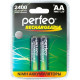 PERFEO (PF_C3010) AA2400MAH/2BL Аккумулятор Пластик