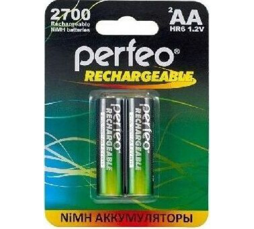 PERFEO (PF_C3320) AA2700MAH/2BL Аккумулятор Пластик