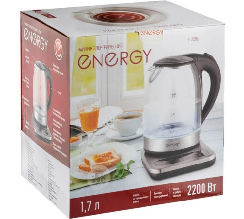 ENERGY E-220E (1,7л. стекло)