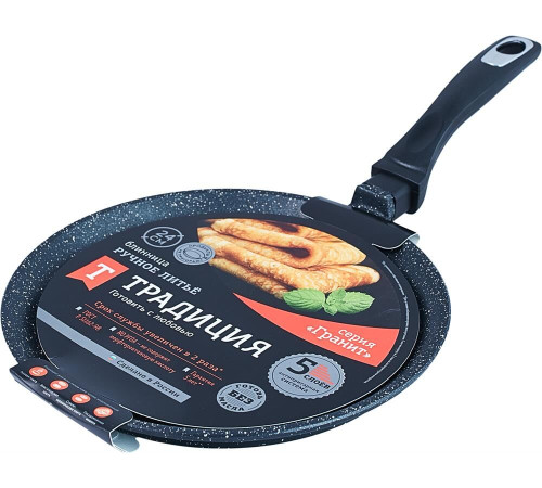 ТРАДИЦИЯ ТГ6241 а/пр литая 24см Гранит