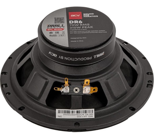 ACV DR6 DRALL эстрадная 6.5 широкополосная
