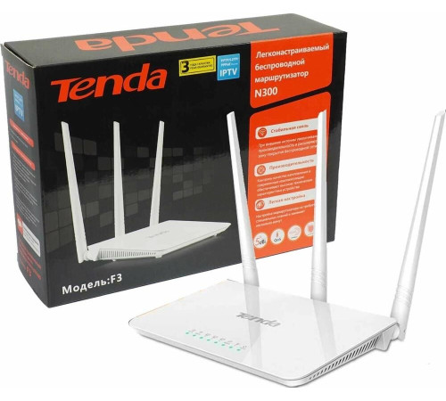 TENDA F3 Белый