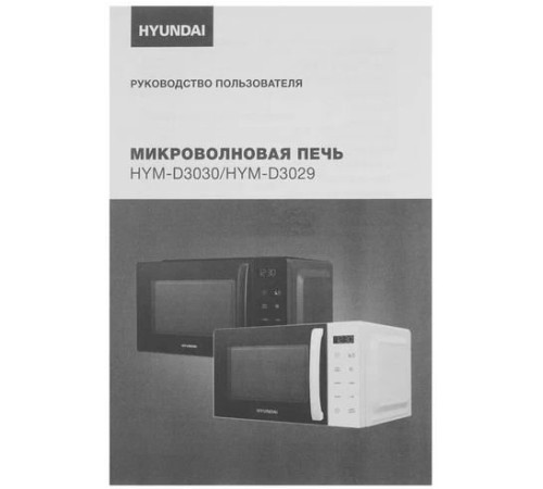 HYUNDAI HYM-D3030 черный