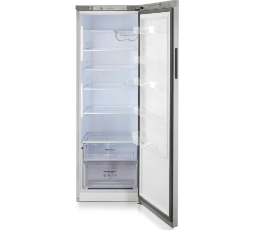 БИРЮСА C6143 370л серебристый металлопласт без НТО