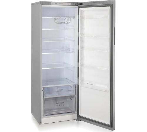 БИРЮСА C6143 370л серебристый металлопласт без НТО