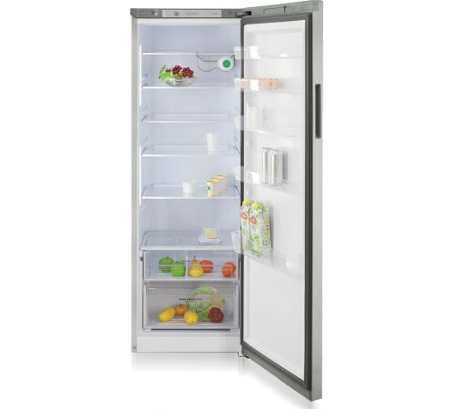 БИРЮСА C6143 370л серебристый металлопласт без НТО