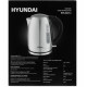 HYUNDAI HYK-S2014 1.7л. 2000Вт серебристый/черный (корпус: нержавеющая сталь)