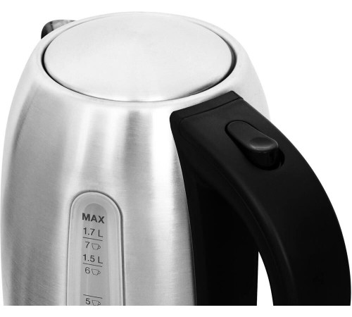 HYUNDAI HYK-S2014 1.7л. 2000Вт серебристый/черный (корпус: нержавеющая сталь)