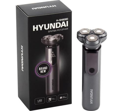 HYUNDAI H-SH8080 реж.эл.:3 питан.:аккум. серебристый