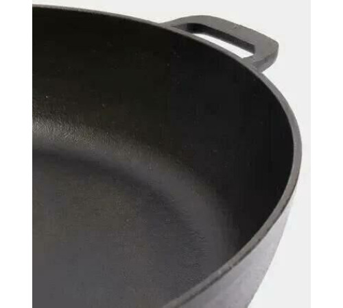 РОССИЯ 1832-3 Жаровня чугунная, 32 см, с двумя ручками и крышкой