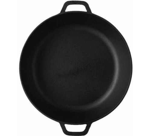 РОССИЯ 1832-3 Жаровня чугунная, 32 см, с двумя ручками и крышкой