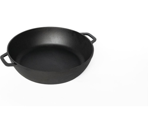 РОССИЯ 1832-3 Жаровня чугунная, 32 см, с двумя ручками и крышкой