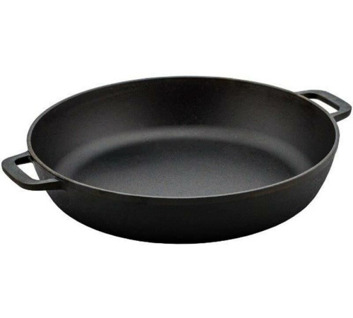 РОССИЯ 1832-3 Жаровня чугунная, 32 см, с двумя ручками и крышкой