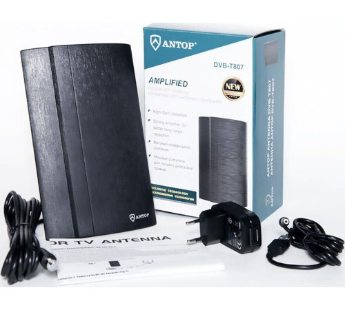 ANTOP DVB-T807 DVB-T2 и ДМВ активная