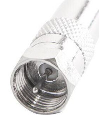 СИГНАЛ (6648) Переходник F шт. - TV гн. метал.