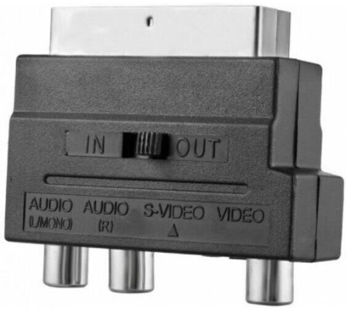 СИГНАЛ (9917) Переходник Ск-3RCA (гн) (вх/вых)