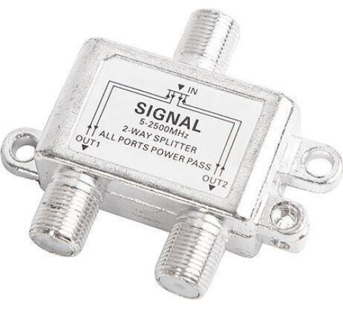 Разветвитель СИГНАЛ (9554) Разветвитель на 2 выхода, 5-2500MHz