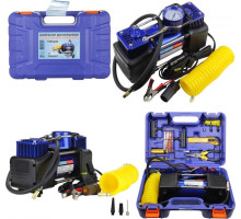 NOVA BRIGHT АС-625 TORNADO двухпоршневой, пластиковый кейс с инструментами 47800