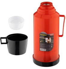 MALLONY Термос в пластиковом корпусе со стеклянной колбой CALOROSO, 1,8 л (106035)