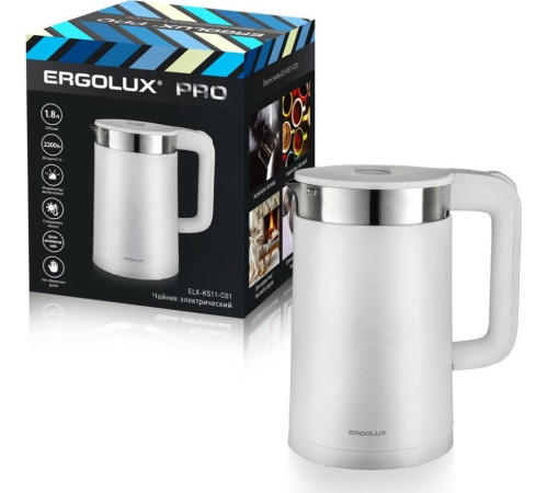 ERGOLUX ELX-KS11-C01 белый PRO 15329