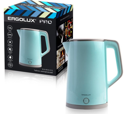 ERGOLUX ELX-KS12-C13 голубой PRO 15330