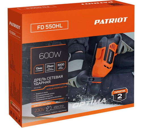 PATRIOT 120301551 FD 550 HL