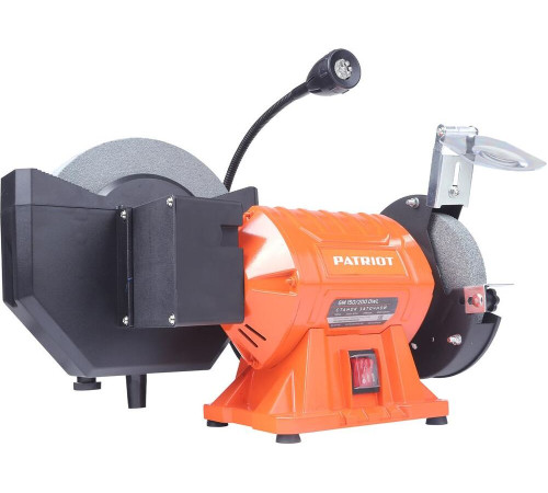 Станок точильный PATRIOT 160301537 GM 150/200 DWL 550Вт, 150мм