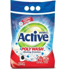 Стиральный порошок автомат ACTIVE Стиральный порошок автомат Poly Wash , 1.5 кг (511701037)