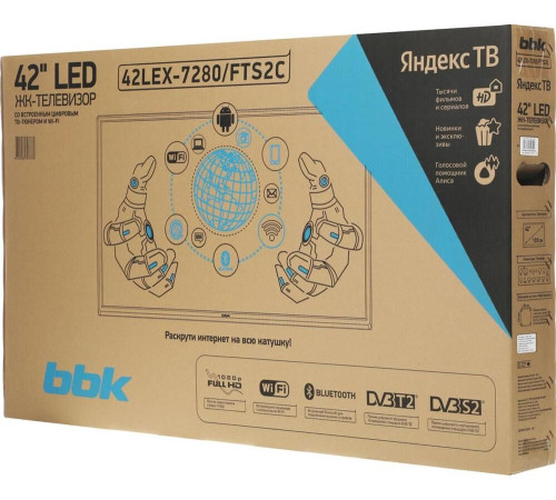 BBK 42LEX-7280/FTS2C SMART TV Full HD Android