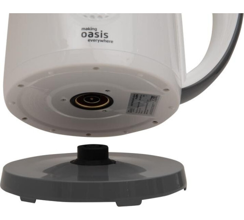 OASIS K-6SPW белый+серый 1,7л. 2200Вт