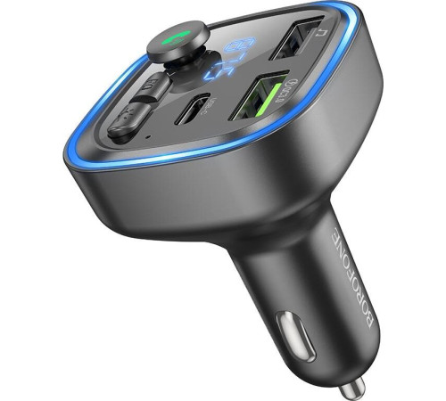 BOROFONE (6941991104039) BC48 Black 2USB+1Type-C QC3.1