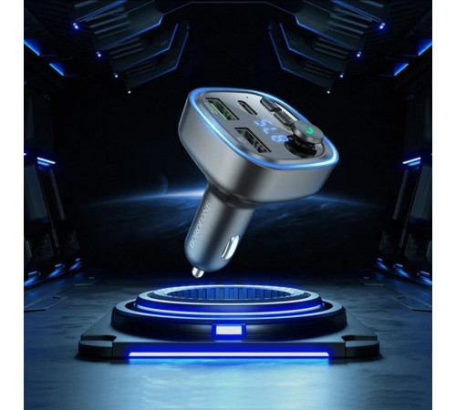 BOROFONE (6941991104039) BC48 Black 2USB+1Type-C QC3.1