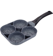 AGNESS 932-006 СМАЙЛ с мрамор. а/приг. покрытием d18,5см, h2,5см