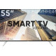 SOUNDMAX SM-LED55M03SU UHD SMART TV WebOS Безрамочный
