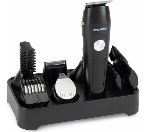 HYUNDAI H-HC7120 черный/серебристый 5Вт (насадок в компл:10шт)